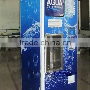 Water Vending Machine With Lamp Box for Advertisement/cash of Coin and Paper Money and Card Reader Water Vending Machine thumbnail-1