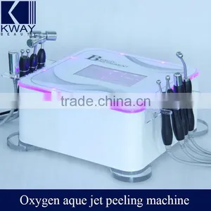 Face Peeling Machine 8 In 1 Bio Lifting Facial Oxygen Facial Equipment Microcurrent Oxygen Aqua Jet Peeling Machine. thumbnail-3