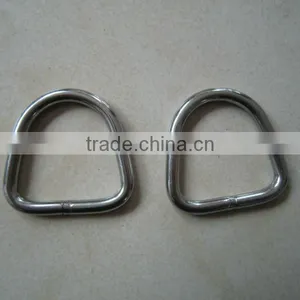 Stainless Steel Welded D Shape Ring thumbnail-1