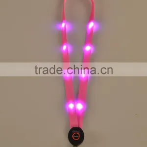 Colorful Nylon Webbing Reflective Lanyard thumbnail-2