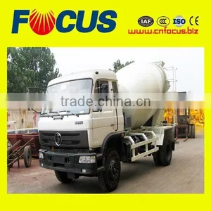 Factory Supplied Strong Performance LHD/RHD 6m3 Small Concrete Mixer Truck thumbnail-6