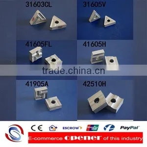 Cvd Pcd Pcbn Coated Uncoated Chamfer Cemented Tungsten Carbide Clamped Indexable Turning Insert Threading Insert Cutter Holder thumbnail-1