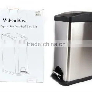 Stainless Step Dustbin thumbnail-1