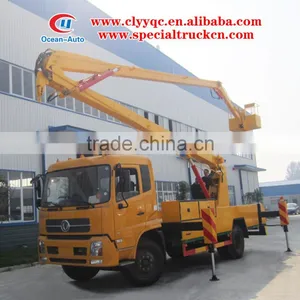 Dongfeng Kingrun 20-22m Hydraulic Aerial Bucket Truck High Lift Bucket Truck on Sale thumbnail-2