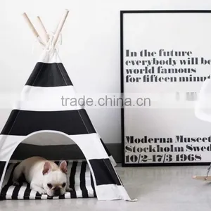2016 Promotional Dog Teepee Tent Dog Play Room House Bed Wholesale thumbnail-3