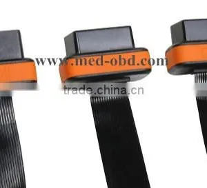 Flat OBD2 Spitter Y Cable 16pins Female to 2 Pieces 16pin Male thumbnail-2