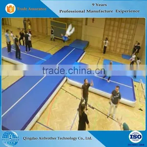 Wholesale High Quality Double Wall Fabric Inflatable Air Tumble Track for Gymnastics thumbnail-4