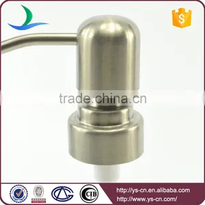 Popular Portable Soap Bottle Crew Cut Stainless Steel Lotion Pump thumbnail-2