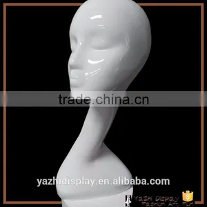 2017 Hot Sale Long Neck Mannequins Head for Hat and Wig Display thumbnail-1