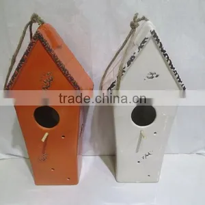 Hot Selling Ceramic Long Bird House thumbnail-1