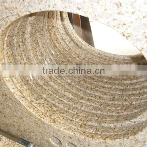 Rustic Yellow G682 Granite Countertops thumbnail-1