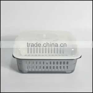 Wholesale Plastic Folding Fruit Vegetable Basket for Daily Life thumbnail-1