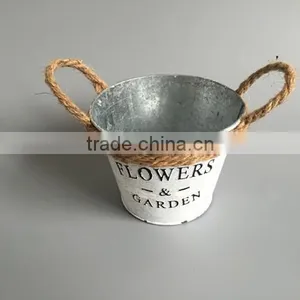Decoration Garden Planters | Galvanized Pirnted Planters thumbnail-1