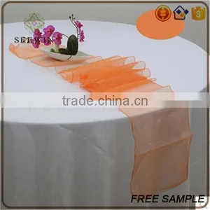 High Quality Discount Modern Elegant Organza Fabric Table Dresser Runners thumbnail-2
