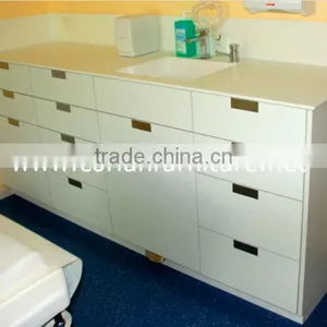 Chemical Resistant Corianfurniture Hospital/ Dental Office Cabinet thumbnail-1