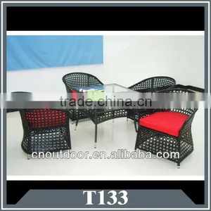 PE Wicker Coffee & Tea Table Sets thumbnail-1