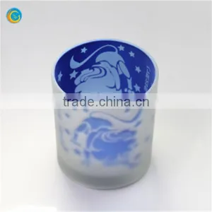 Egg Shaped Glass Candel Holder/xmas Glass Candle Holder thumbnail-1