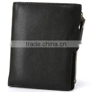 Leather Card Holder Slim Security Wallet RFID Safe Card Case Wallet Made in China thumbnail-1