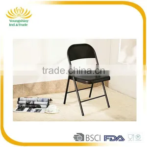 Promotional High Quality Steel Metal Foldable Chair thumbnail-3
