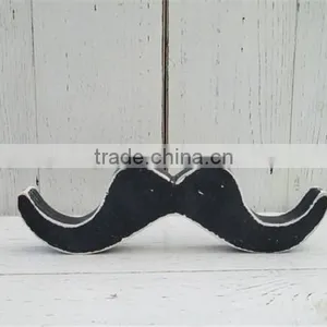 Hot Sell Wooden Wooden Mustache Whimsical Cake Topper Made in China thumbnail-1