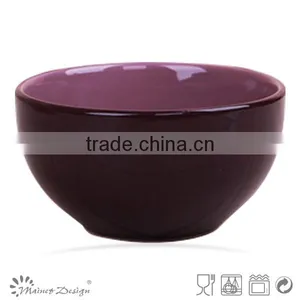 Colorful Two Tone Ceramic 12cm Cereal Bowl thumbnail-1