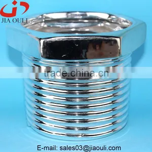 Fashion Design Silver Ceramic Plant Pots thumbnail-5