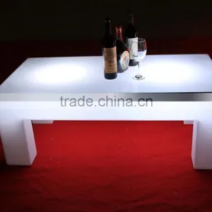 Modern Home Decorative LED Furniture Plastic Illuminated LED Bar Table thumbnail-6