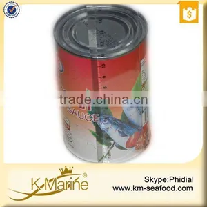 New Processing Halal Wholesale Canned Mackerel in Tomato Sauce thumbnail-1