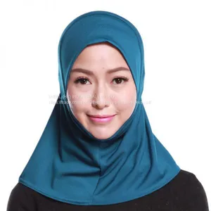 Soft Spring Autumn Plain Color Muslim Hijab Scarf Supplier thumbnail-4