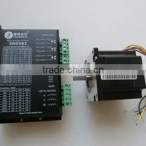 573S09 &3ND583 /3DM583 Stepper Motor and Driver for for x Axis of 1390,1290, 9060 Machine Without Gear thumbnail-3
