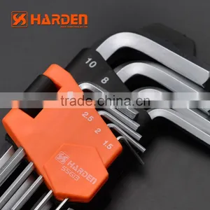 Professional 9pcs Short Ball Point Hex Key Wrench thumbnail-5