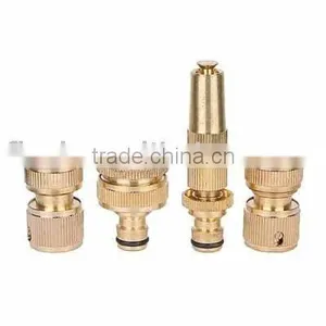 Female Male 3/4'water Garden Brass Hose Connector Brass Connector thumbnail-1