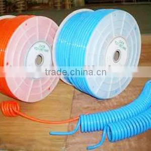 High Quality Air Pe Reel Hose 10mm*6.5mm Coiled Roll 100m By Jinrui For Air Brake Hose for Air Tools Hose thumbnail-1