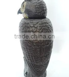 Lifelike Hand Painted Bird Scarecrow Owl Repellent thumbnail-5