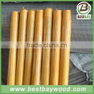 Plastic Brush Handle/pvc Coated Wood Mop Stick/wood Broom Stick thumbnail-1