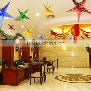 Christmas Hanging Ornament Paper Christmas Hanging Five Star Wholesale thumbnail-4