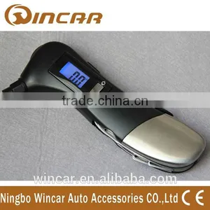 150 PSI Pressure Mini Tyre Pressure Gauge With Emergency Tool thumbnail-1