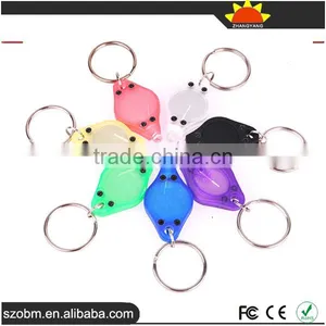 2016 Promotional Gift Keychain Flashlight,Money Detector Function 395~400nm UV Light LED Keychain Flashlight thumbnail-3