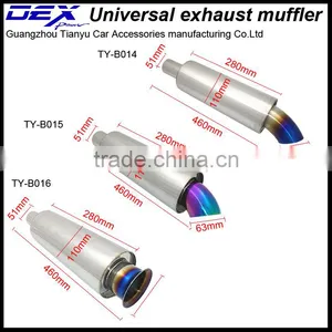 Automobile Exhaust Pipe Muffler thumbnail-1