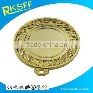 Factory Directly Sell Hot Sale High Quality Golden Plating Lotus-shaped Metal Medal thumbnail-6