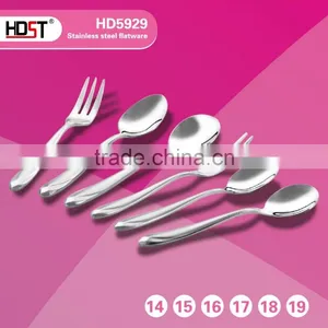 High Quality Polishing 24Pcs 72Pcs 84Pcs 86Pcs 128Pcs Dinnerware Set Stainless Steel Cutlery Set thumbnail-1