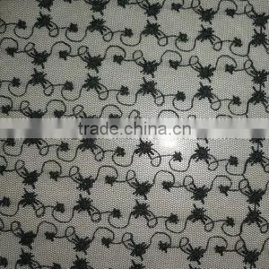 Fashion Embroidery Mesh Fabric for Girls thumbnail-1
