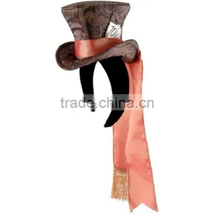 Alice In Wonderland Movie Cocktail Mad Hatter Hat Adult thumbnail-1
