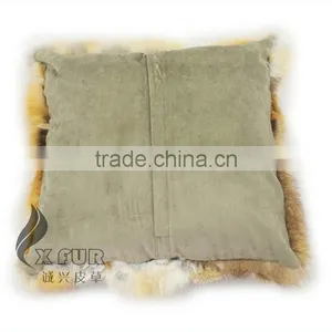 CX-D-36 Real Red Fox Fur Cushion Covers For Wholesale thumbnail-3