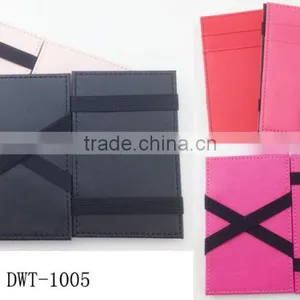 Fashion Magic pu Leather Card Holder For ID Card and Business Cards thumbnail-1