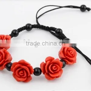 Fashion Lace Wristband for Bridesmaid New Design Wide Lace Bracelet Wedding Jewelry Bangle Fabric Braided Bracelet Bangle thumbnail-5