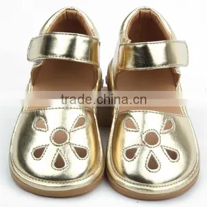 Toddler Shoes Outdoor Squeaky Shoe PU Leather Kid Shoes Sandal thumbnail-1