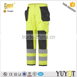 Multi Pockets Industry Work Pants With 3M Reflective Tape thumbnail-1