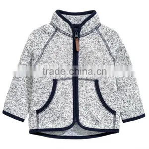 Knit in Soft Kids Jacket Polar Fleece Hoody Jacket for Gorls thumbnail-3