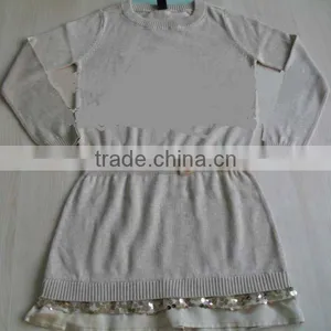 Printed Girl Sweater Dress thumbnail-1